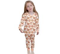 Générique Filles Loisirs Sweatshirt Set Filles,Survêtement Jogging Automne et Hiver Costume Joggers Vêtements Mode Ados Encapuchonné Crop Top Bottom Sweat Capuche Bas de pour Les Enfants d'automne