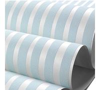 Générique Film Décoratif Rayé Simple,Revêtement Mural Non Tissé | Papier Peint Imperméable pour Cuisine et Bureau | Pour Chambre Salon Appartement Hôtel