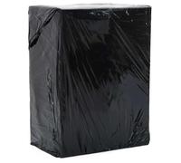 Générique Film étirable 2 pcs Noir 30 μm 50 cm x 150 m,Fournitures de Bureau,Fournitures d'expédition,Matériaux d'emballage,Noir,5.18KG,4104870