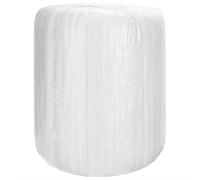 Générique Film étirable agricole Blanc 25 µm 50 cm x 1800 m,Fournitures de Bureau, Fournitures d'expédition, Matériaux d'emballage, Blanc (Poids 22.52KG)