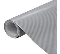 Générique Films 4D de Voiture 2 pcs Argenté 100x150 cm,Autocollants pour véhicules,0.9KG-210728