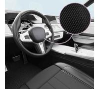 Générique Films 4D de Voiture 2 pcs Noir 100x150 cm,Autocollants pour véhicules,0.96KG-210722