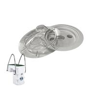 Générique Filter Bag Support Rings 26cm - Pool Filter Cover ABS Wall Mounted Basket Inner Outer Ring Mesh Sock Holder Air Conditioner FilterFrame Durable Cleaning Accessory Set