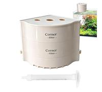 Générique Filter for Fish Tank - 6.69x6.89x6.89 inches Aquarium Corner Filtration Box, Fish Tank Corner Filter for Betta Shrimp Home Office Apartment Bedroom Living Room