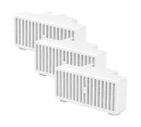 Générique Filtre de Remplacement pour Distributeur d'eau pour Animaux de Compagnie, Double Filtre avec éponges, 3 pièces (White, 7.2x1.6x3cm)