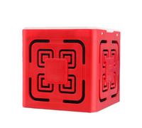 Générique Filtre d'évier Pure Cube, Super Filtration et Absorption adaptées à l'eau Potable du bétail, Bloc purificateur Multifonctionnel for abreuvoirs for Chevaux(Red,2piece)