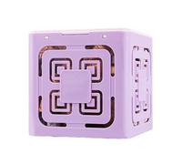 Générique Filtre d'évier Pure Cube, Super Filtration et Absorption adaptées à l'eau Potable du bétail, Bloc purificateur Multifonctionnel for abreuvoirs for Chevaux(Purple,3piece)