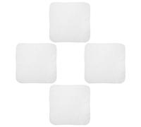 Générique Filtre Étamine Cuisine Réutilisable 4 Pièces en Coton Ultra Fin, Mousseline Lavable, pour Fromage et Haricots, Usage Culinaire et Maison