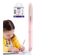 Générique Fine Nib Fountain Pen, Click Retractable Ink Pen, 0.38mm Smooth Writing Cartridge Refillable Handwriting Instrument with Precision Tip Design, Creative Tool, Elegant Stationery