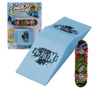Générique Finger Boards pour - Ensemble de Mini Skateboard en 17 x 12,6x1cm | Planches de Skate créatives àmain avec Assemblage, entraînement, Jeu Amusant | Jouets pour garçons et