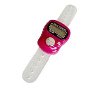 Générique Finger Counter Clicker, Multifunctional Outdoor Sport Supplies for Coaching, Handheld Clicker Counting for Knitting, Hiking Crochet Knitting Fishing Camping Goods Counting Sports Training