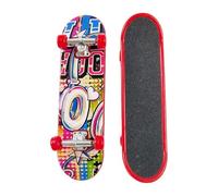 Générique Finger Skateboard - 3.74 inch Mini Finger Skateboard Toy | Fingertip Movement Skating Board - 11g Durable Trick Board with High Friction for Endless Fun, Ideal for Kids Aged 3 and Abòve