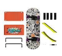 Générique Finger Skateboards - Mini Hand Board Toy for Kids and Adults | Creative Finger Toy Kits with Compact Design, Fun Desk Entertainment, Training Play Set for Boys Girls