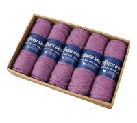 Générique Fingering Weight Yarn - Soft Scarf Yarrn Alpaca Wool Crochet Thread | Comfortable Crocheting Beginner Yarns | Breathable Fingering Sock Weight Yarn for Scarves, Hats, Sweaters