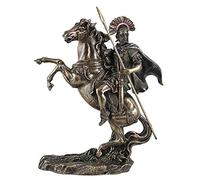 Générique Finition en Bronze Romain Centurion à Cheval Statue