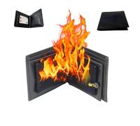 Générique Fire Wallet Magic Trick, Magic Trick Fire Flaming Wallet, PU Leather Flame Wallets, PU Leather Flame Wallets (1Pcs)