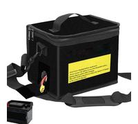 Générique Fireproof Battery Storage Bag, Explosionproof Safe Pouch, Large Capacity Battery Case, Heat-Resistant, Secure Transport, Size, Ideal for Charging and Transporting Batteries