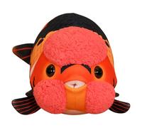 Générique Fish Plush - PP Cotton 50cm | 3D Ranchu Carp Stuffed Animal Toy | Soft Fish Doll Pillow for Kids Adults for Nursery Home Desktop Sofa Bedside Shelf Birthday and Use