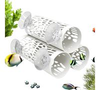 Générique Fish Tank Cave - Underwater Tunnel for Aquatic Pets | Shrimp Hiding Spot with Decorative Tank, Aquarium Decoration for Freshwater Tanks Terrariums Living Room Office Desk Indoor Use