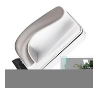 Générique Fish Tank Cleaner, Magnetic Glass Scrubber, 4.85x3.19in Double Side Brush, Anti Scratch Floating Design, Strong Magnet Grip for Home Aquariums, School Labs, Office Tanks, Apartments