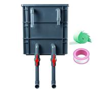 Générique Fish Tank Filter Box - Quiet Long-Lasting Aquarium Filtration System | Filter Box for Freshwater and Saltwater Tanks | Ideal for Home, Bedroom, Living Room, Office, Dorm, Indoor Aquariums