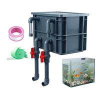 Générique Fish Tank Filter Box | Quiet Long-Lasting | Fish Tank Filtration Circulation Sysstem,for Saltwater Homes Indoor Bedroom Living Room Office Dorm Apartments