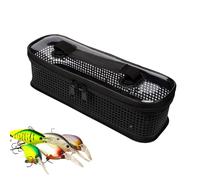 Générique Fishing Bag - Fishing Tackle Bags | Mesh Portable Bait Bag with Handle Design | Tackle Box | Fish Equipment for Casting Trolling Jigging Catfish Walleye Saltwater Backpacking Travel