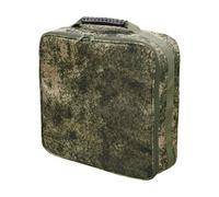Générique Fishing Bags for Fishing, Multi-Compartment Design Tackle Bag Fishing Tackle Box, Soft Fishing Box for All Fishing Gear, Pliers, Wire Cutters, Small Tools, 14.96x14.96x1.38 inches