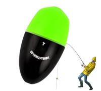 Générique Fishing Bobber Float - Luminous Fishing | Floating Float Set | Waterproof Durable, Set of Various Sizes, Precise Bite Indicator, Accessory for Carp Trout Pike Anglers