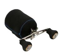 Générique Fishing Casting Reel Cover, Baitcaster Cover Storage Bags, Portable Baitcaster Reels Covers, Protective Casting Case, Fishing Reel Bag for Men and Father 8cm/Fishing Casting Reel Cover 1