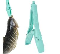 Générique Fishing Fish Gripper Clamp - Anti Slip Multifunctional Foldable Fish Catching Tool Retriever Holder for Bass Catfish Saltwater Freshwater Ice Fishing Boat Use Secure Grip Control Handling