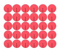 Générique Fishing Hook Covers, Treble Hook Guards, Jig Protector Caps, Eva Shock-Resistant Material, Secure Fit, Ideal for Tackle Storage and Travel Safety, Blue, Red, 30 Pieces