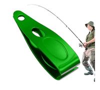 Générique Fishing Line Cutter for Outdoors - Portable Trimmer for Monofilament Lines | Lightweight Stainless Steel Tool with Safety Grip, Perfect for Rivers, Lakes, Ponds, and Shoreline 1.73x0.51 in