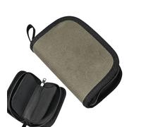 Générique Fishing Lure Bags, Fly Tackle Case, Compact Gear Wallet Organizer, Adorable Fishing Accessory Box, Saltwater Freshwater, Portable Storage Binder for Hooks and Baits, Gray Black