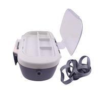 Générique Fishing Lure Case, Worm Holder, Heat Preservation Tackle Box Storage, Portable Earthworm Waist Backpack, Convenient and Long Lasting for Fly Trawling, Keeps Bait Fresh