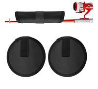 Générique Fishing Lure Covers for Rod, 2X Fish Hook Cover, Hooks Keeper for Freshwater Saltwater, Bait Gloves, Lures Guard for Rod, (Durable, Protective)