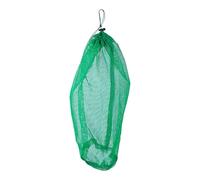 Générique Fishing Net Bag, Drawstring Bait Mesh, Reusable Crayfish Carrier, Large Capacity Lobster Shrimp Catching Tool, Nylon Green, for Outdoor Fishing, Crabbing, & Aquatic Use