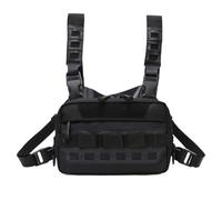 Générique Fishing Rig, Vest Pouch, Adjustable Multifunctional Waterproof Design Large Capacity Easy Access Front Pockets Comfortable Fit Breathable Fabric, Sports Tool for Men and Women