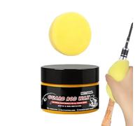 Générique Fishing Rod Maintenance Wax - 50ml Anti Friction Long Lasting Rods Care Cream with Sponge Applicator, Protective Fishing Rods Wax, Smooth Performance Rod Maintenance for Boat Deck Sea Rock