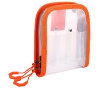 Générique Fishing Tackle Bag, Fish Hook Organizer, 5.91x5.04x1.5 inches Compact Size Transparent Waterproof Protective Pouch, Fishes Gear Bags for Kayak, Husband, Beginner, Anglers, Boat, Trips
