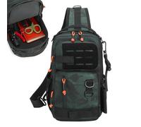 Générique Fishing Tackle Bag, Waterproof Lure Bag, 7.87 X 3.94 X 11.81 inches Travel Backpack, Fish Storage Wraps for Shore, Professional Travel, Surf, Bass, Camping, Catfish