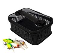 Générique Fishing Tackle Bags | Fishing Bag | Mesh Portable Bait Bag with Handle Design | Tackle Box | Fish Equipment for Casting Trolling Jigging Catfish Walleye Saltwater Backpacking Travel