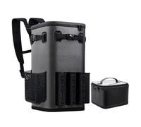 Générique Fishing Tackle Box Backpack, Waterproof Fishing Gear Backpack, Multifunctional Fishing Bag with Rod Holder, 49L Fishing Pack for Camping, Hiking, and Outdoor Fishing Adventures