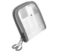 Générique Fishing Tackle Organizer, Hook Cover Pouch, Waterproof Gear Bag, Transparent Saltwater Resistant Storage Case for Kayak Boat Trips, Anglers, Husbands, 5.91x5.04x1.5 inches