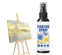 Générique Fix Spray pour Pastels à l'Huile | 100 ml Protection Transparente Couleur | Fixatif Sans Jaunissement pour Pastels Gras - pour Adulte, Étudiant, Jeune, Débutant, Amateur, Dessin Fusain
