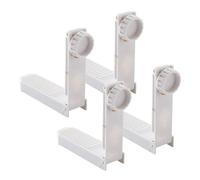 Générique Fixateur Drap - ABS 19x11.3x3cm | Attaches Drap | Clips Élastiques Amovibles Angle | Sangles Triangle Matelas Rangement Chambre Usage Quotidien