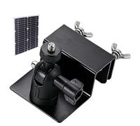 Générique Fixation Gouttière pour Caméra De | Support pour Panneau Solaire De | Attache Caméra sans Perçage | pour Usage À L'Extérieur Balcon Toit Jardin Arrière-Cour Clôture Et Gouttière