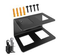 Générique Fixation Murale pour Attelage | Support de remorque en acier robuste,Porte-attelage de remorque | pour VR Garage Voiture 2 Pouces Arbre Double Boule de Remplacement