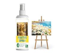 Générique Fixative Spray pour Pastels,120ml Anti-Bavure Séchage Rapide Primer - Spray Fixatif pour Pastels - pour Peinture Art Papier Peint Acrylique Gouache Fusain Huiles