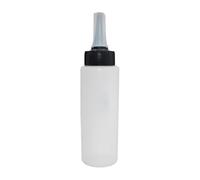 Générique Flacon Applicateur Teinture Cheveux - Polyéthylène 18cm Doseur | Bouteille Coloration Pression Application Précise Sans Gaspillage - Idéal Pour Coiffeurs Barbiers Domicile Salon